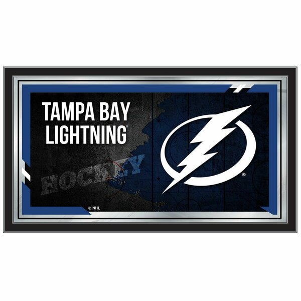 Holland Bar Stool Co Tampa Bay Lightning 15" x 26" Hockey Collector Mirror by Holland Bar Stool Company MColTBLght